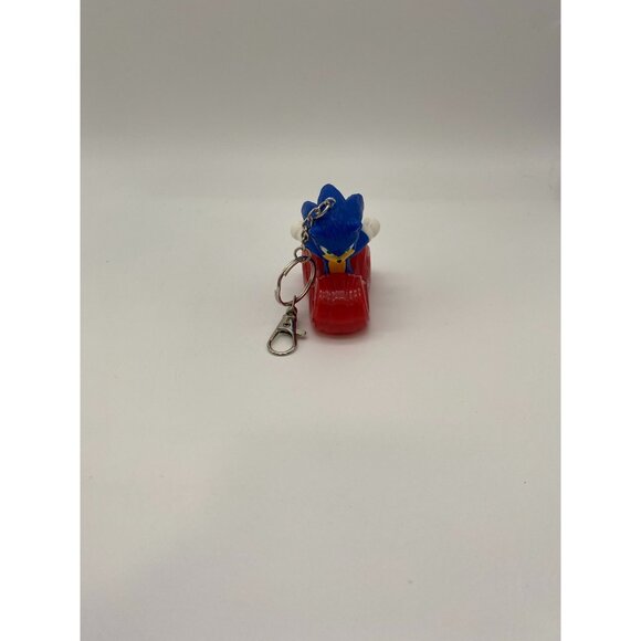 Upcycled Sonic the Hedgehog Figurine Keychain - Vintage Sega Game Character - Picture 5 of 5